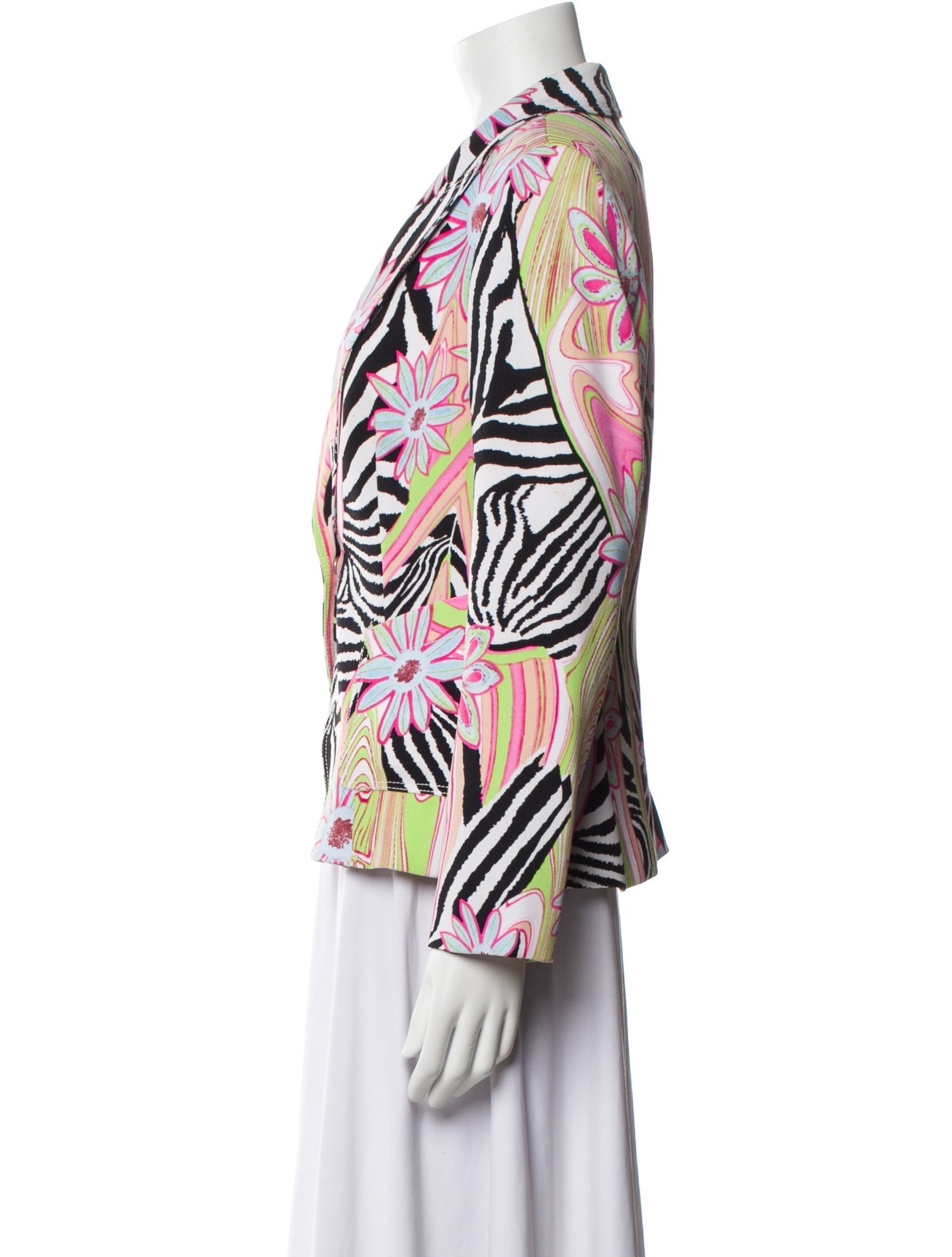 Alberto Makali Floral Print Blazer