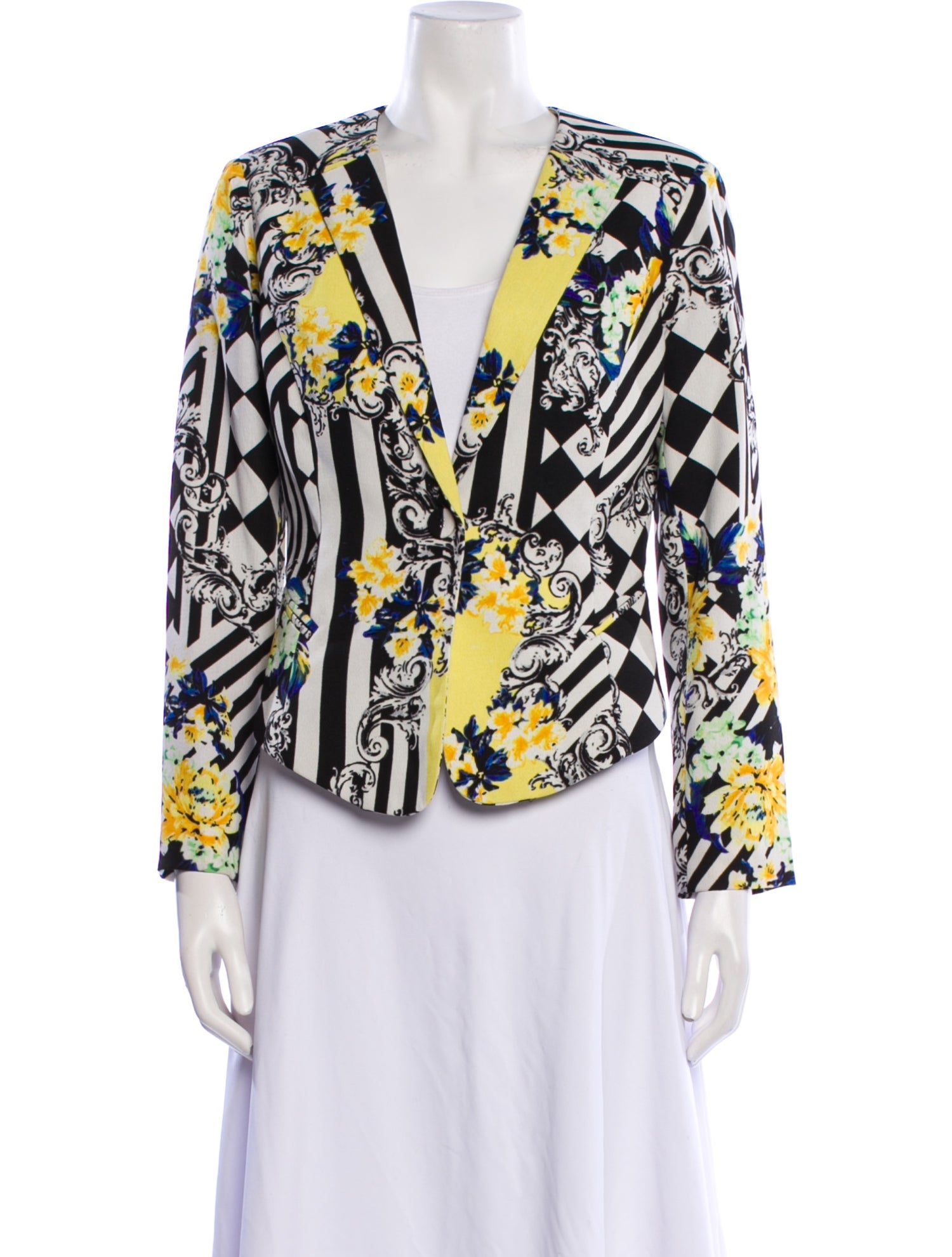Alberto Makali Printed Blazer