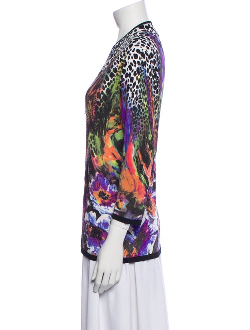 Alberto Makali Animal Print Blazer