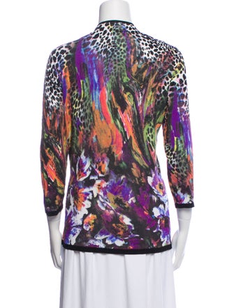 Alberto Makali Animal Print Blazer