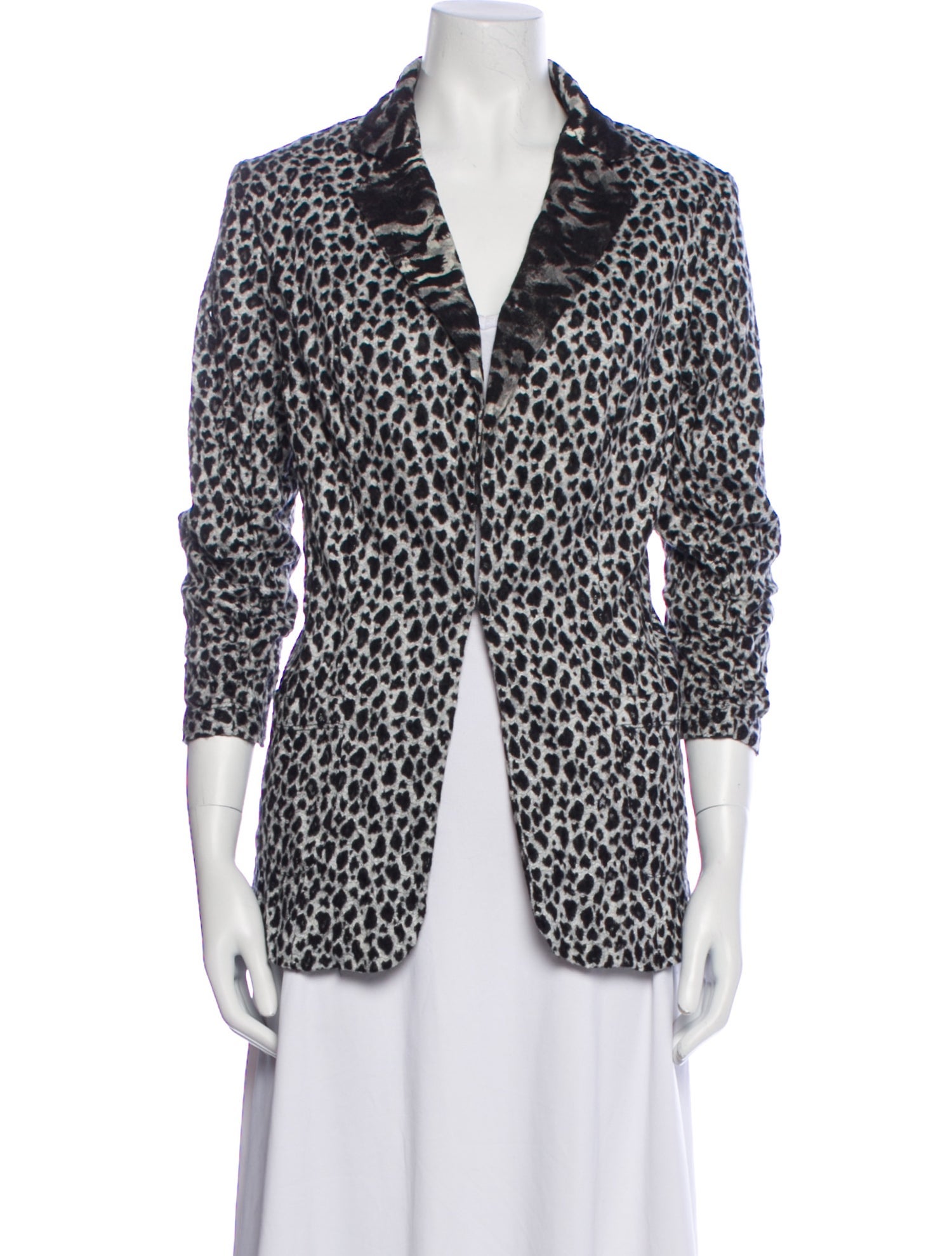 Alberto Makali Nylon Printed Blazer