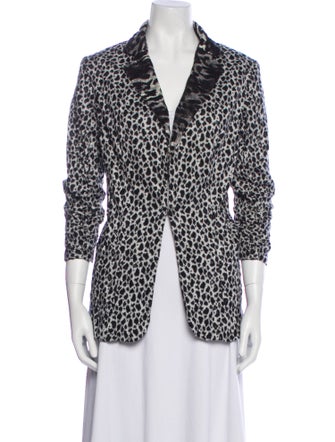 Alberto Makali Nylon Printed Blazer