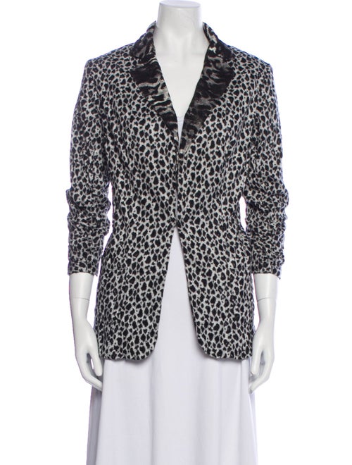 Alberto Makali Nylon Printed Blazer