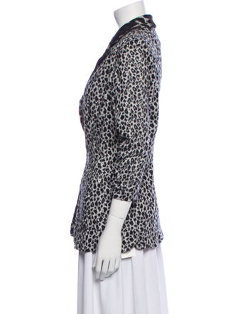 Alberto Makali Nylon Printed Blazer