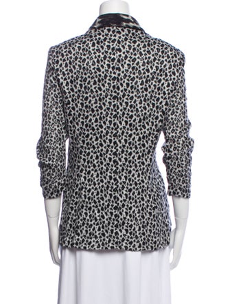 Alberto Makali Nylon Printed Blazer