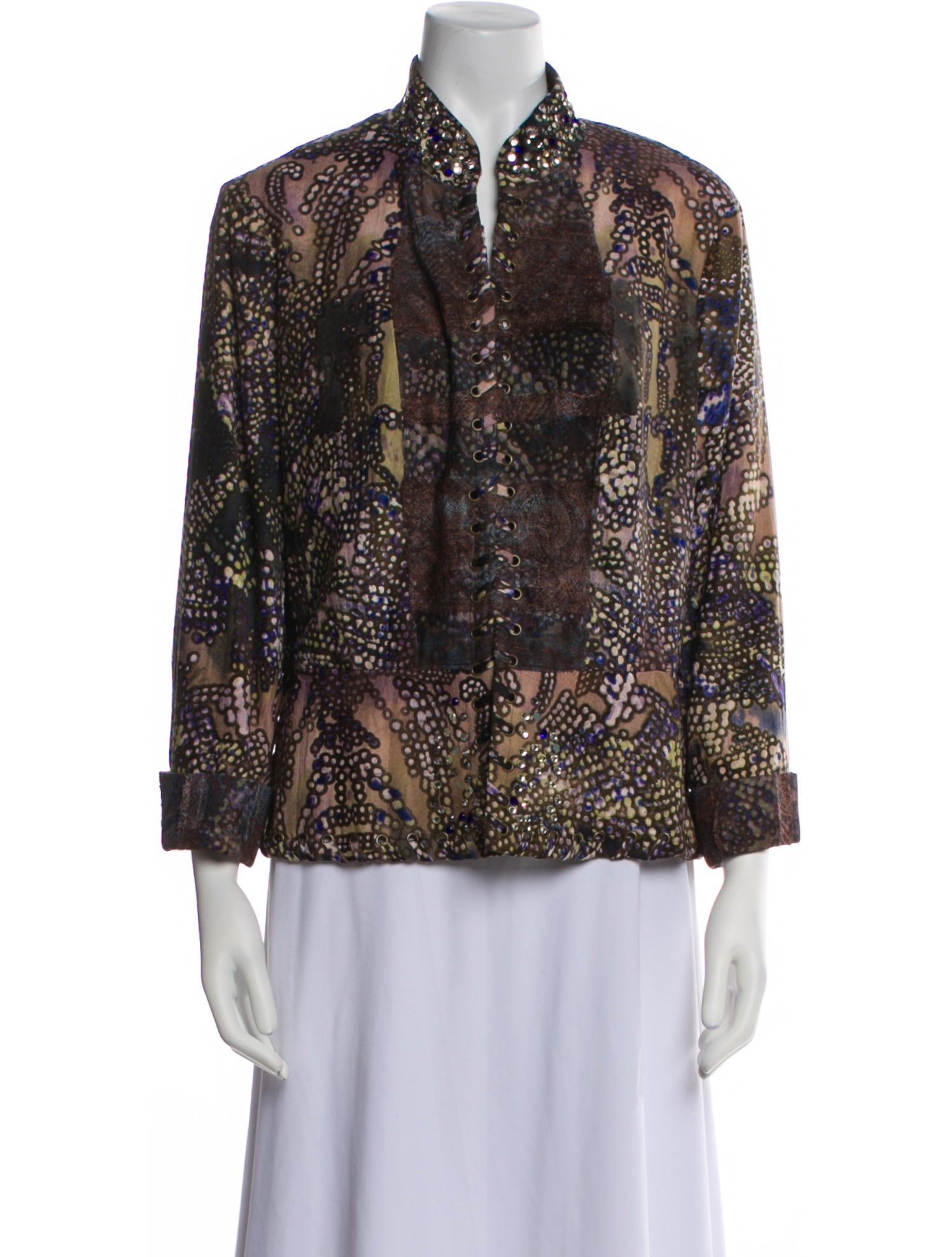 Alberto Makali Vintage Late 1990's - Early 2000's Evening Jacket