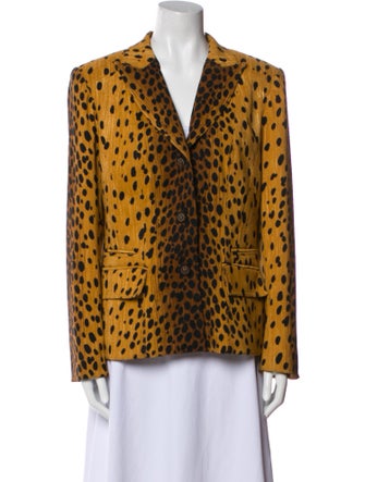 Alberto Makali Animal Print Jacket