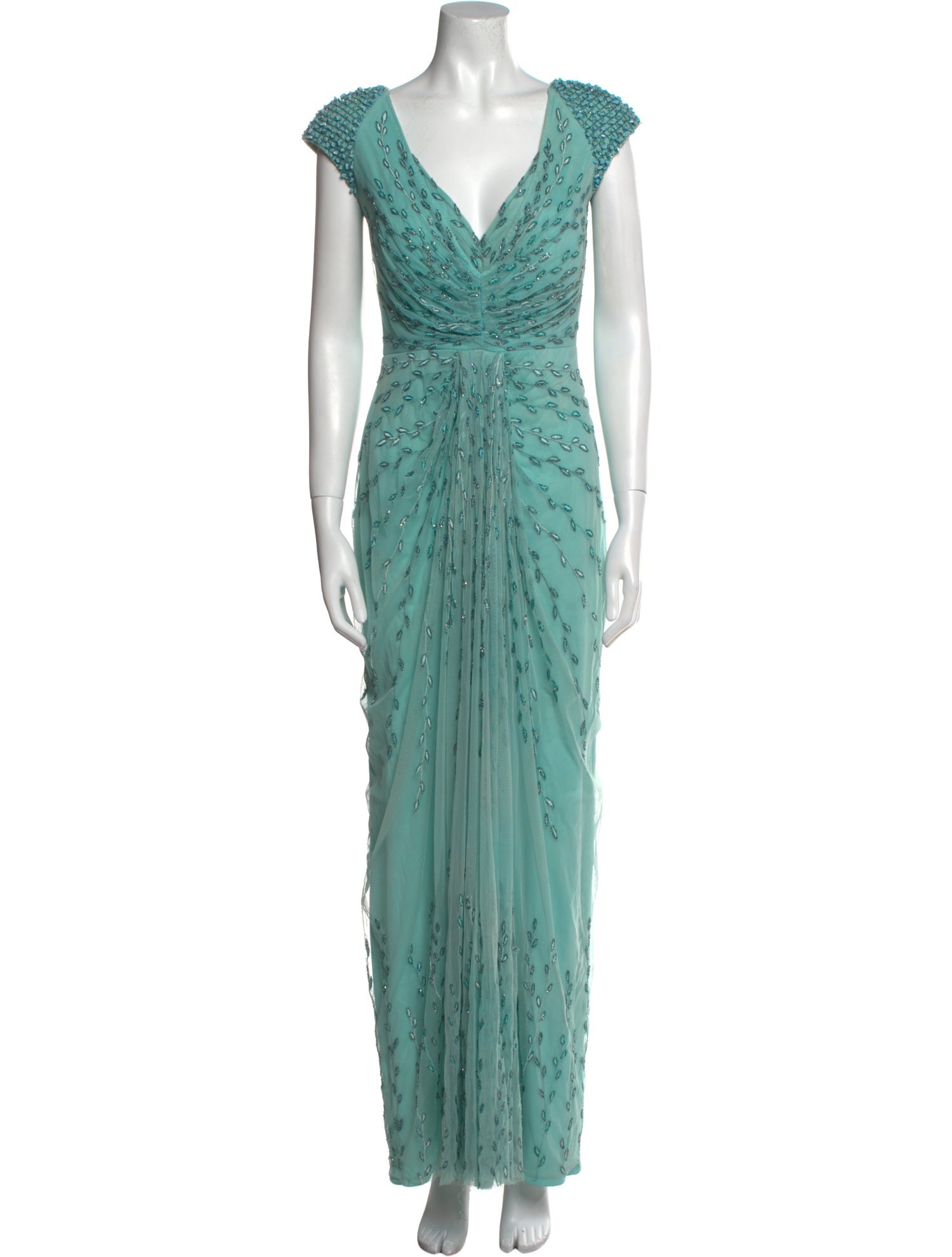 Alberto Makali Printed Long Dress