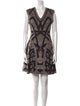 Alberto Makali Printed Mini Dress