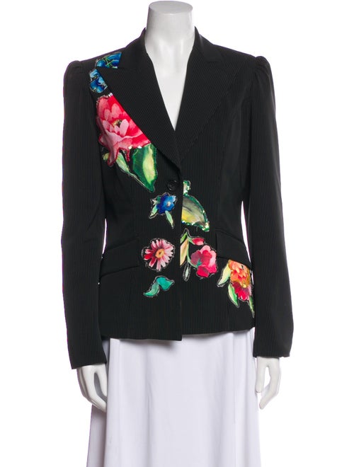 Alberto Makali Floral Print Blazer