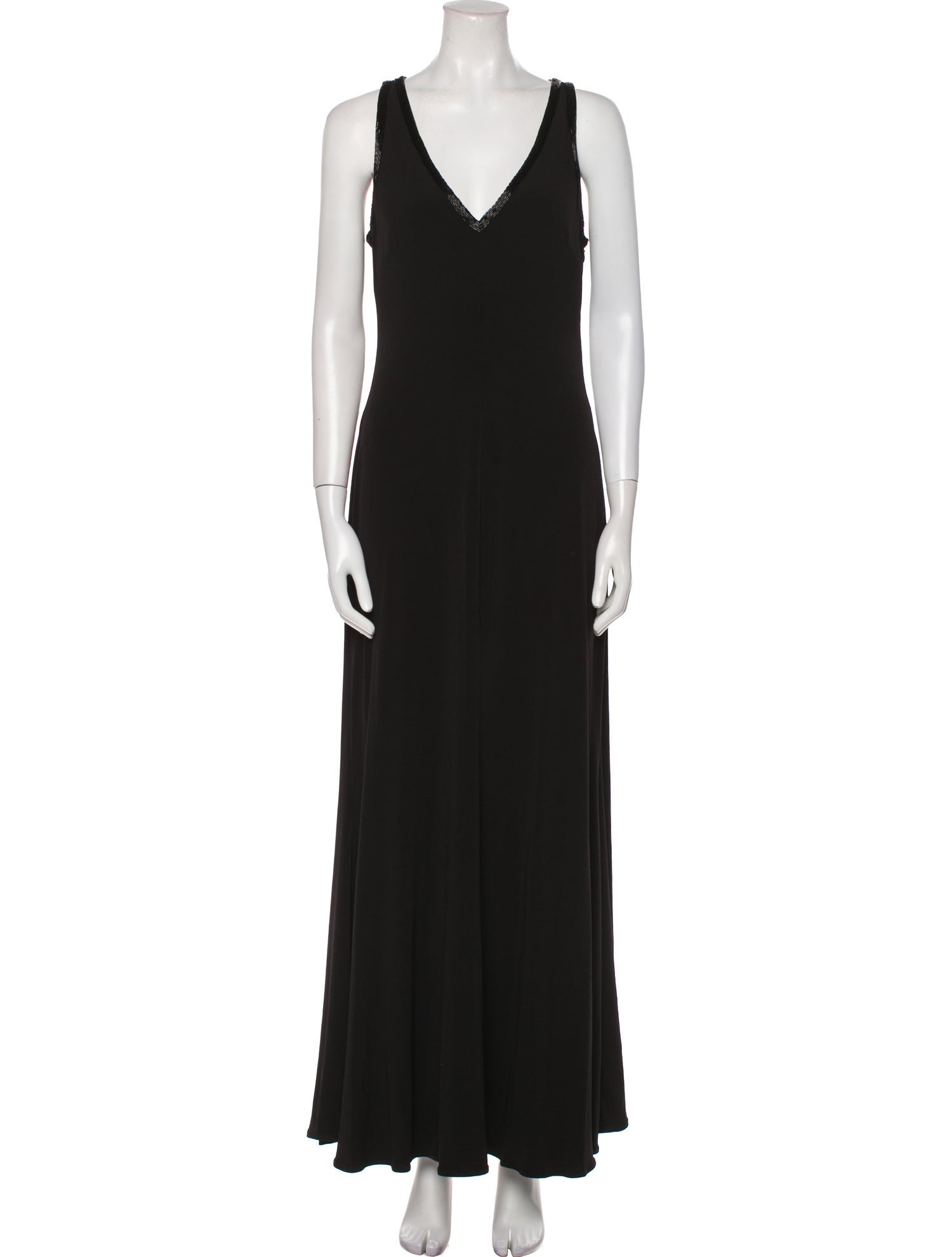 Alberto Makali V-Neck Long Dress