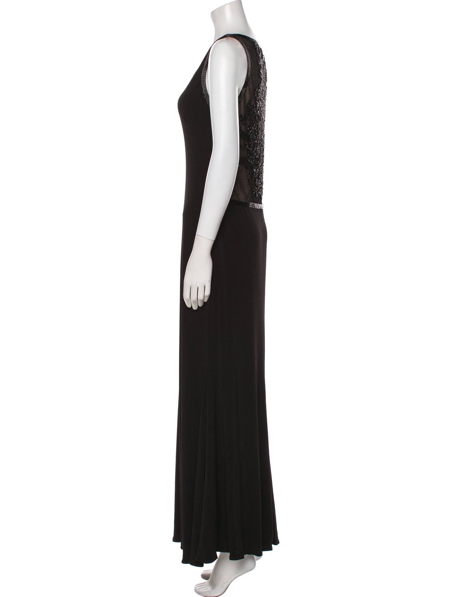 Alberto Makali V-Neck Long Dress