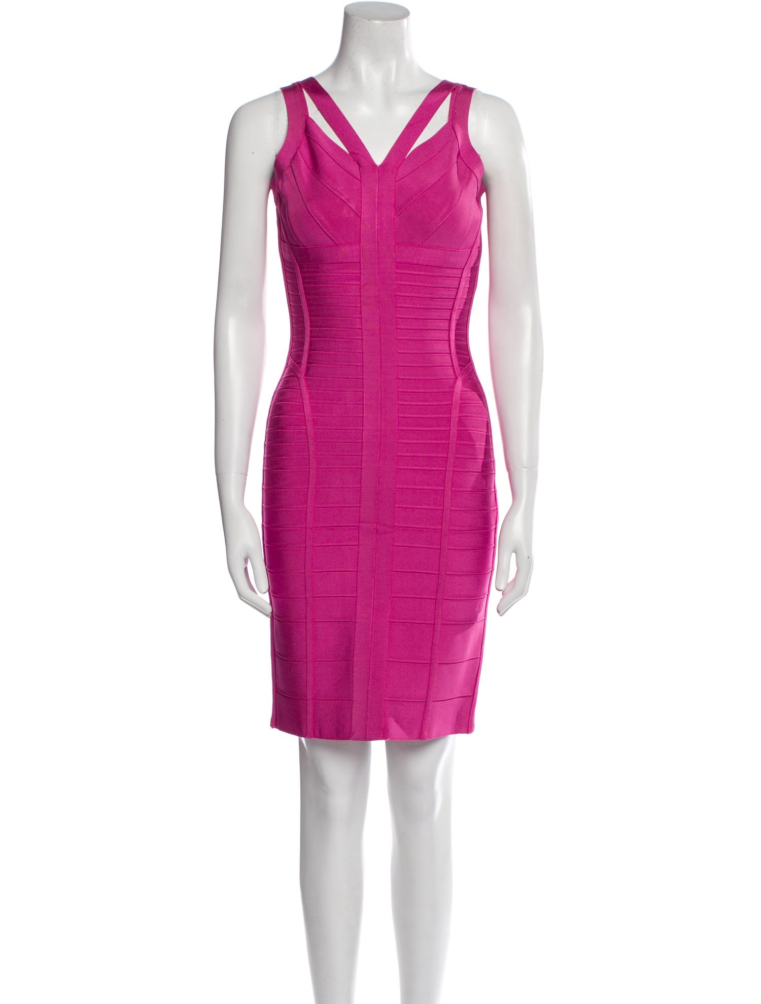 Alberto Makali V-Neck Mini Dress