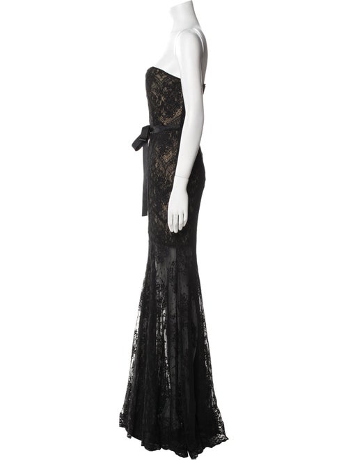 Alberto Makali Lace Long Dress