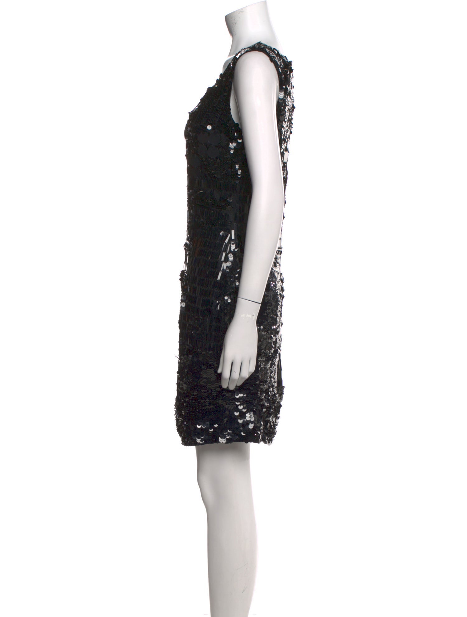 Alberto Makali Scoop Neck Mini Dress