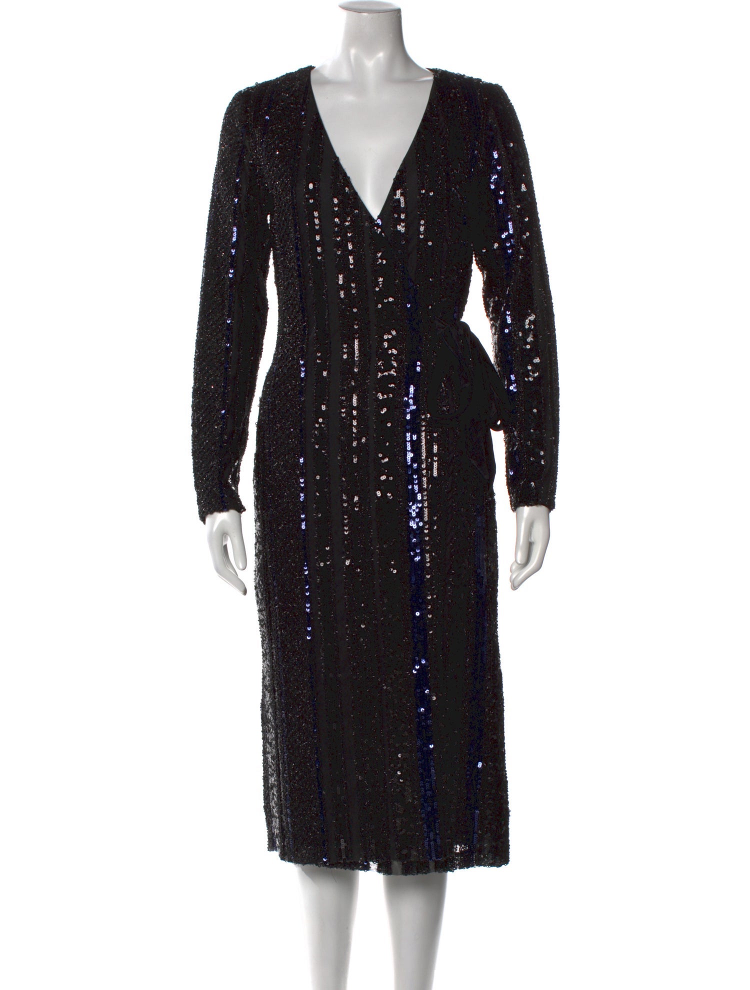 Alberto Makali V-Neck Midi Length Dress