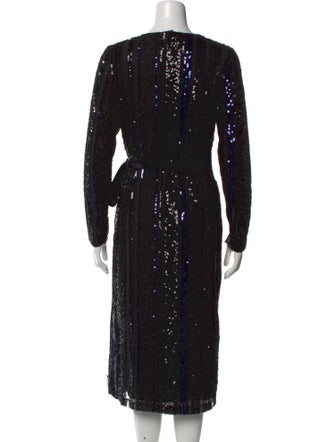 Alberto Makali V-Neck Midi Length Dress