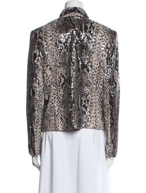 Alberto Makali Nylon Animal Print Coat