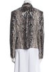 Alberto Makali Nylon Animal Print Coat