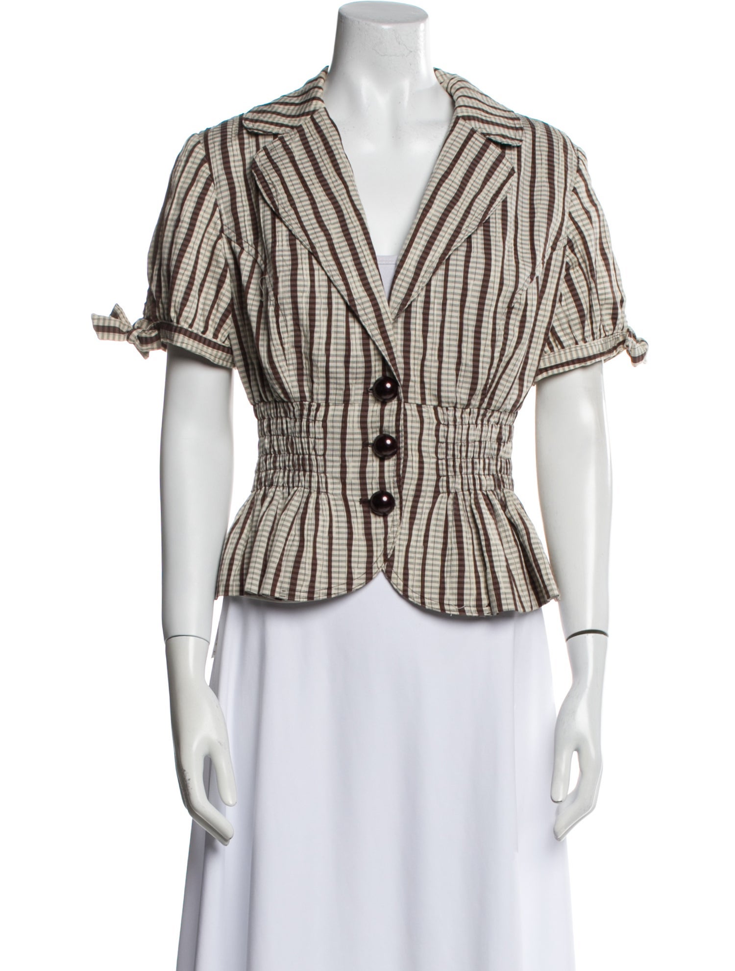 Alberto Makali Vintage Striped Jacket