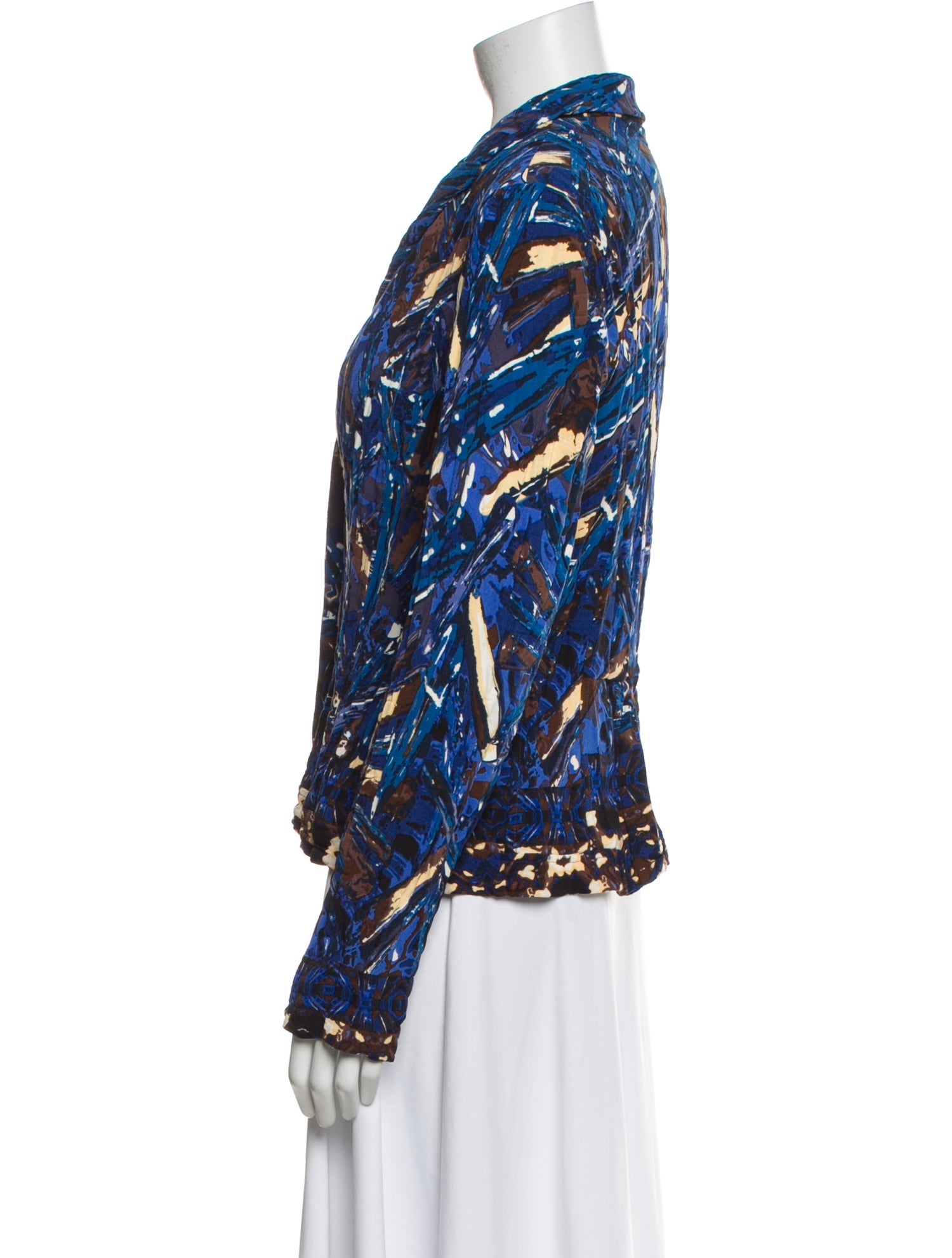 Alberto Makali Printed Blazer