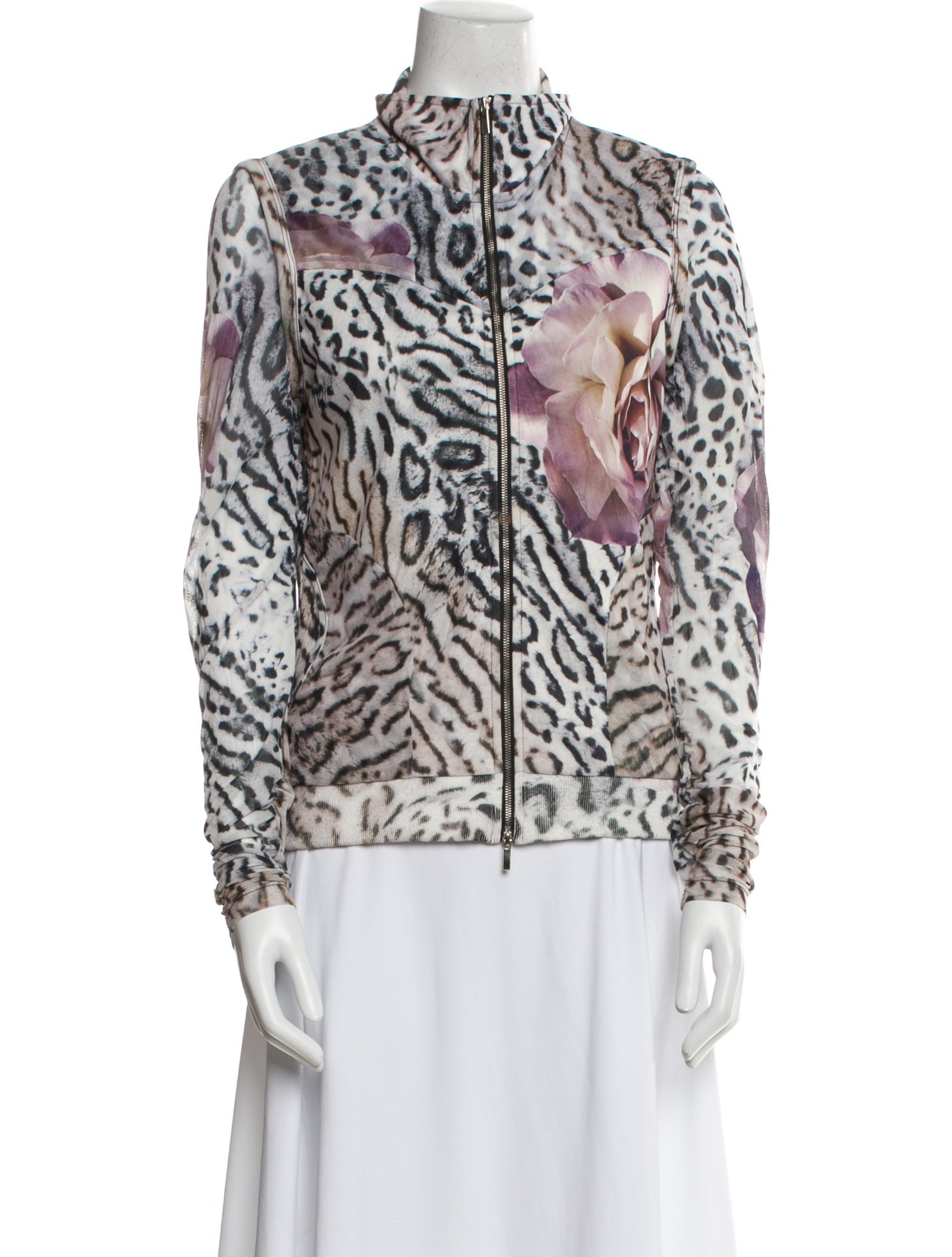 Alberto Makali Animal Print Jacket