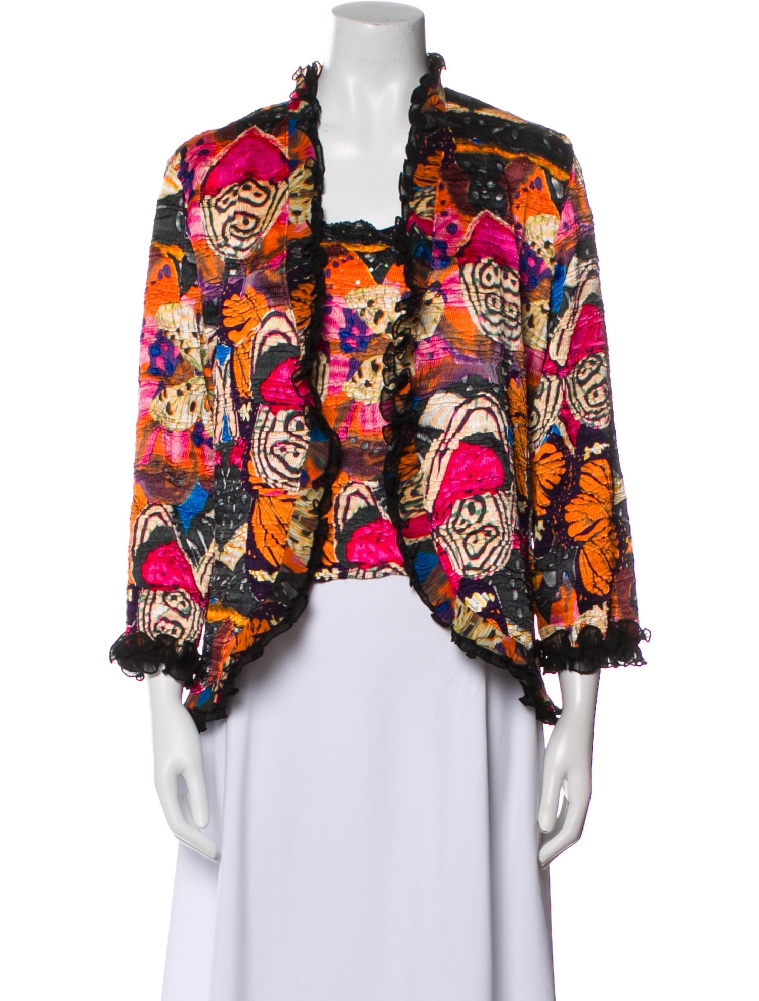 Alberto Makali Printed Sequin Embellishments Set