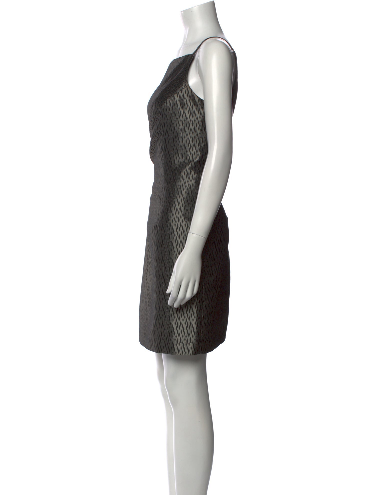 Alberto Makali Jacquard Mini Dress