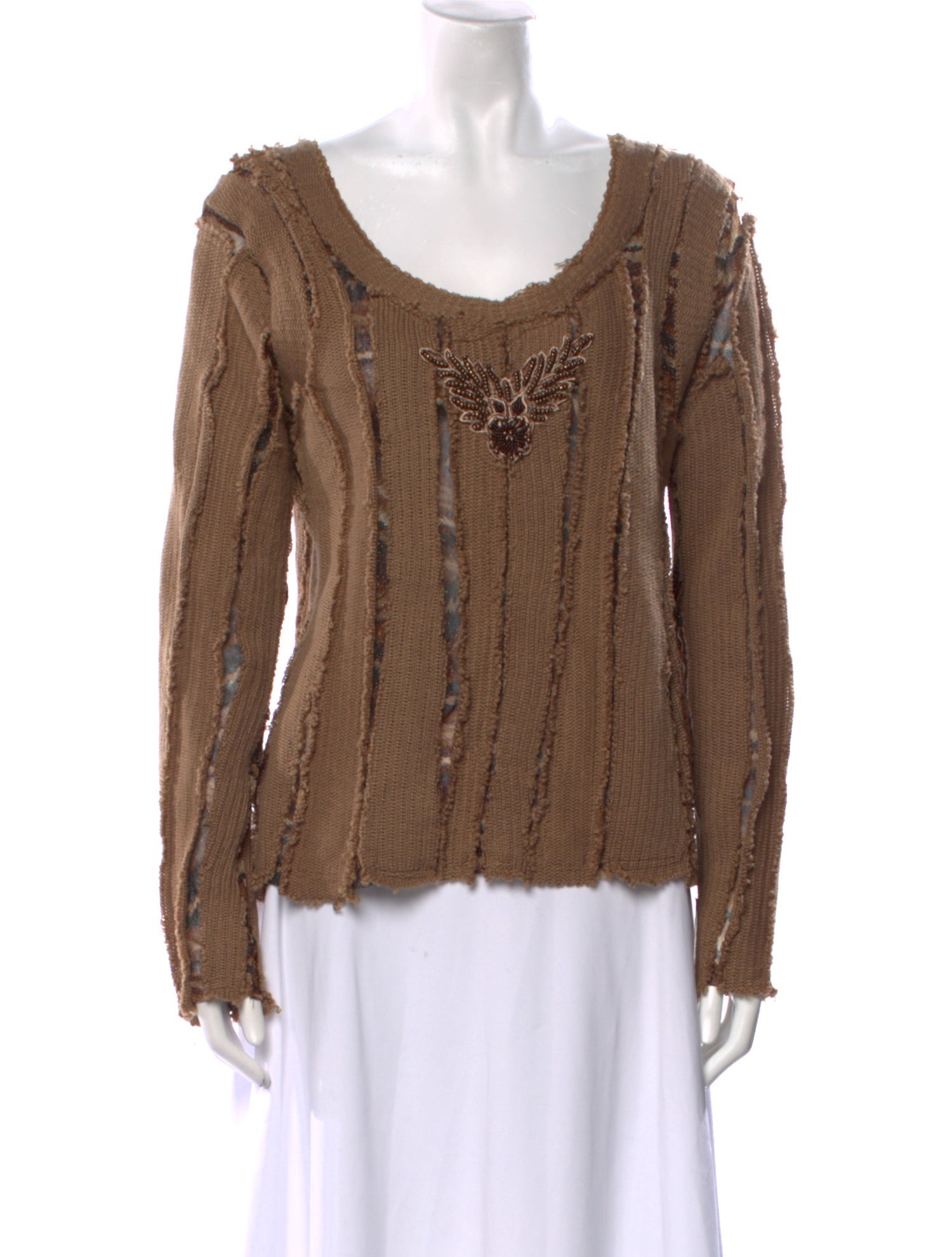 Alberto Makali Scoop Neck Sweater