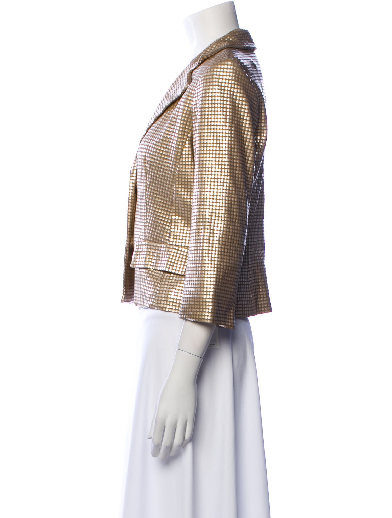 Alberto Makali Polka Dot Print Blazer