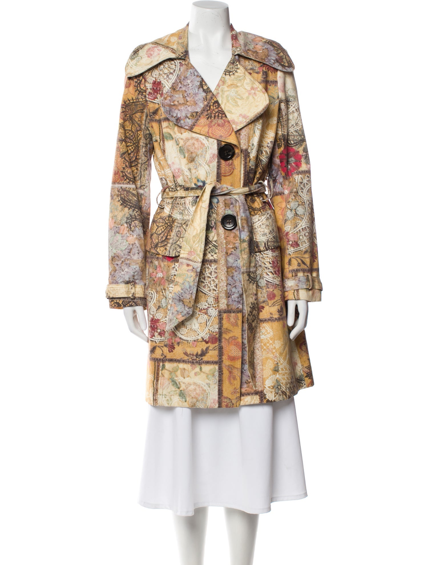 Alberto Makali Printed Coat