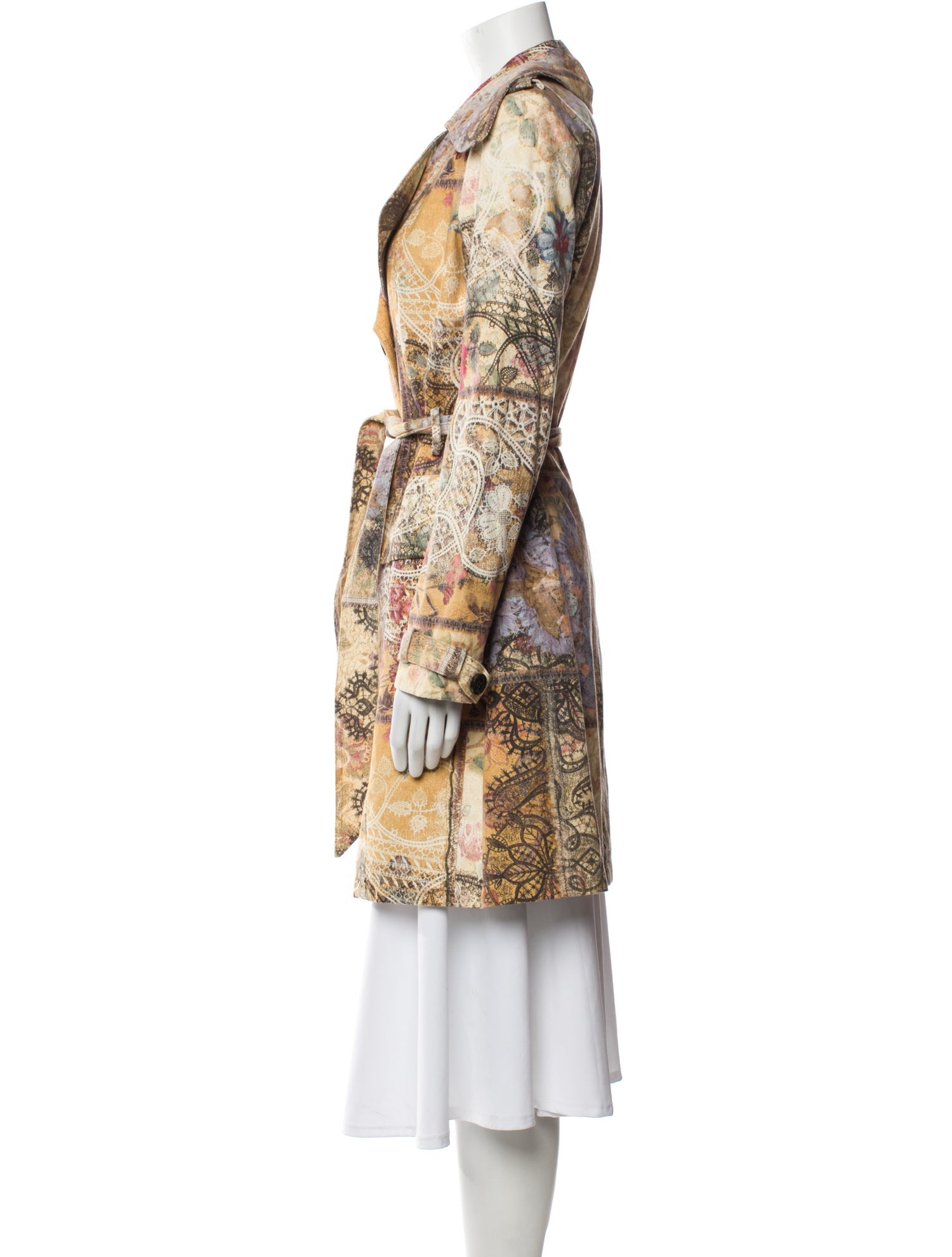 Alberto Makali Printed Coat