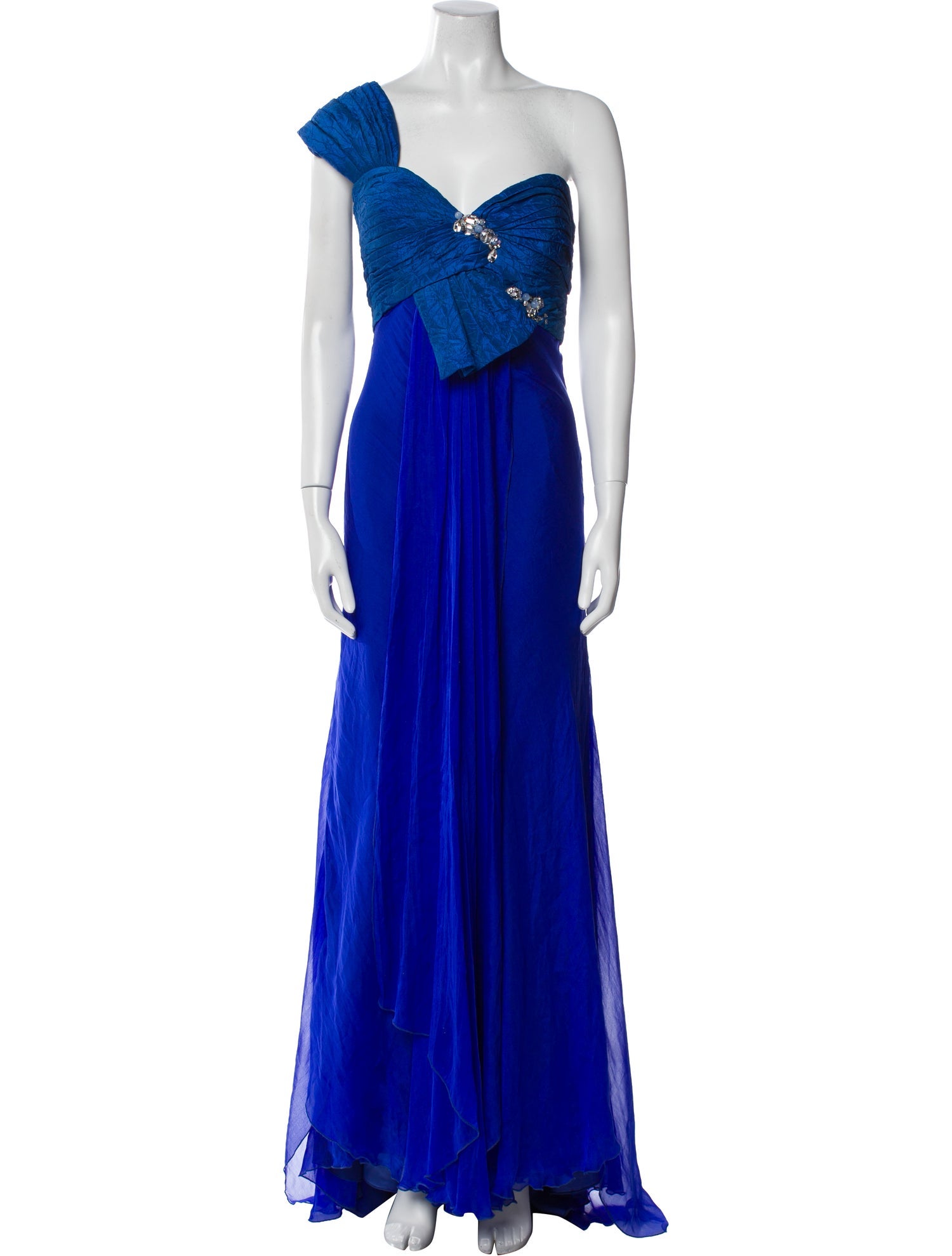 Alberto Makali Silk Long Dress