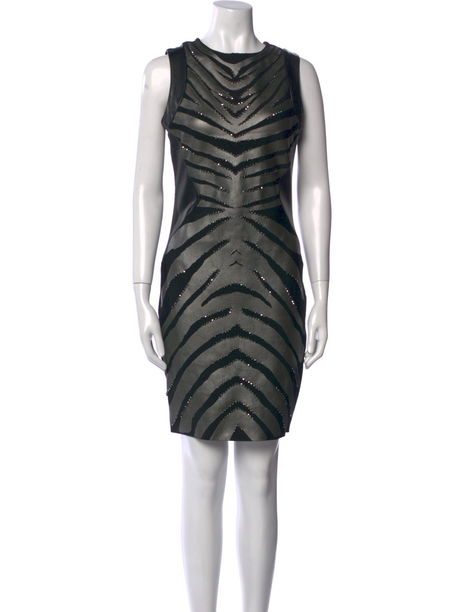 Alberto Makali Striped Mini Dress