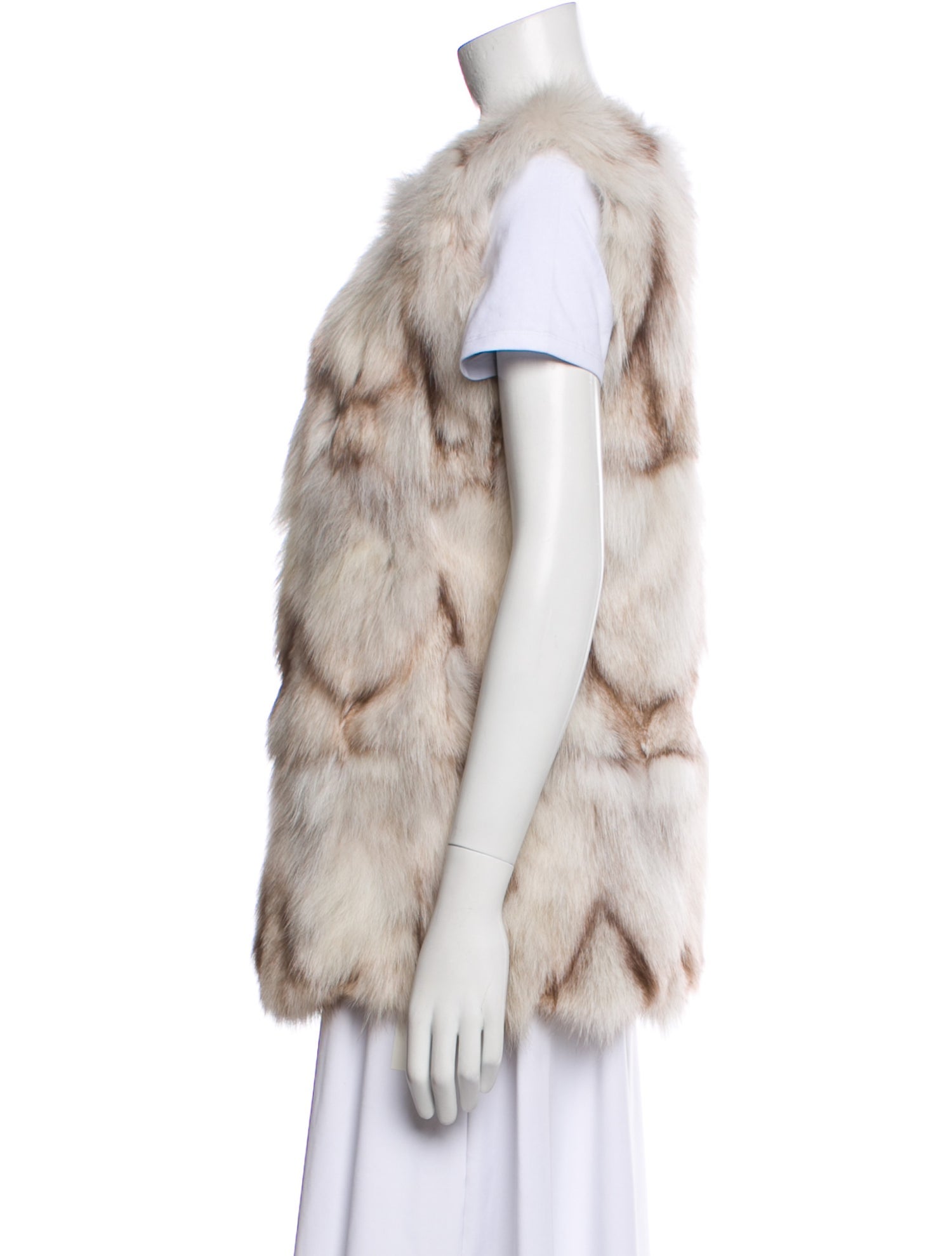 Alberto Makali Fox Fur Jacket