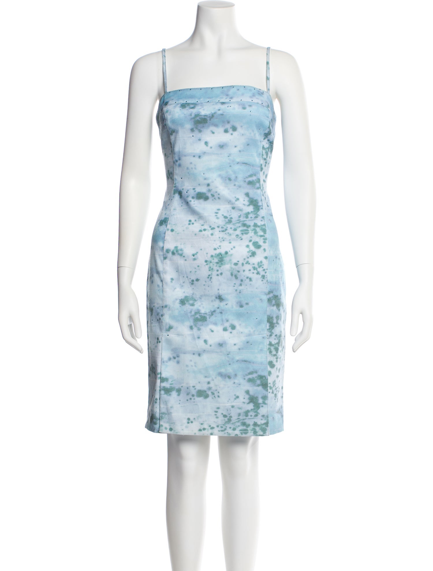 Alberto Makali Tie-Dye Print Knee-Length Dress