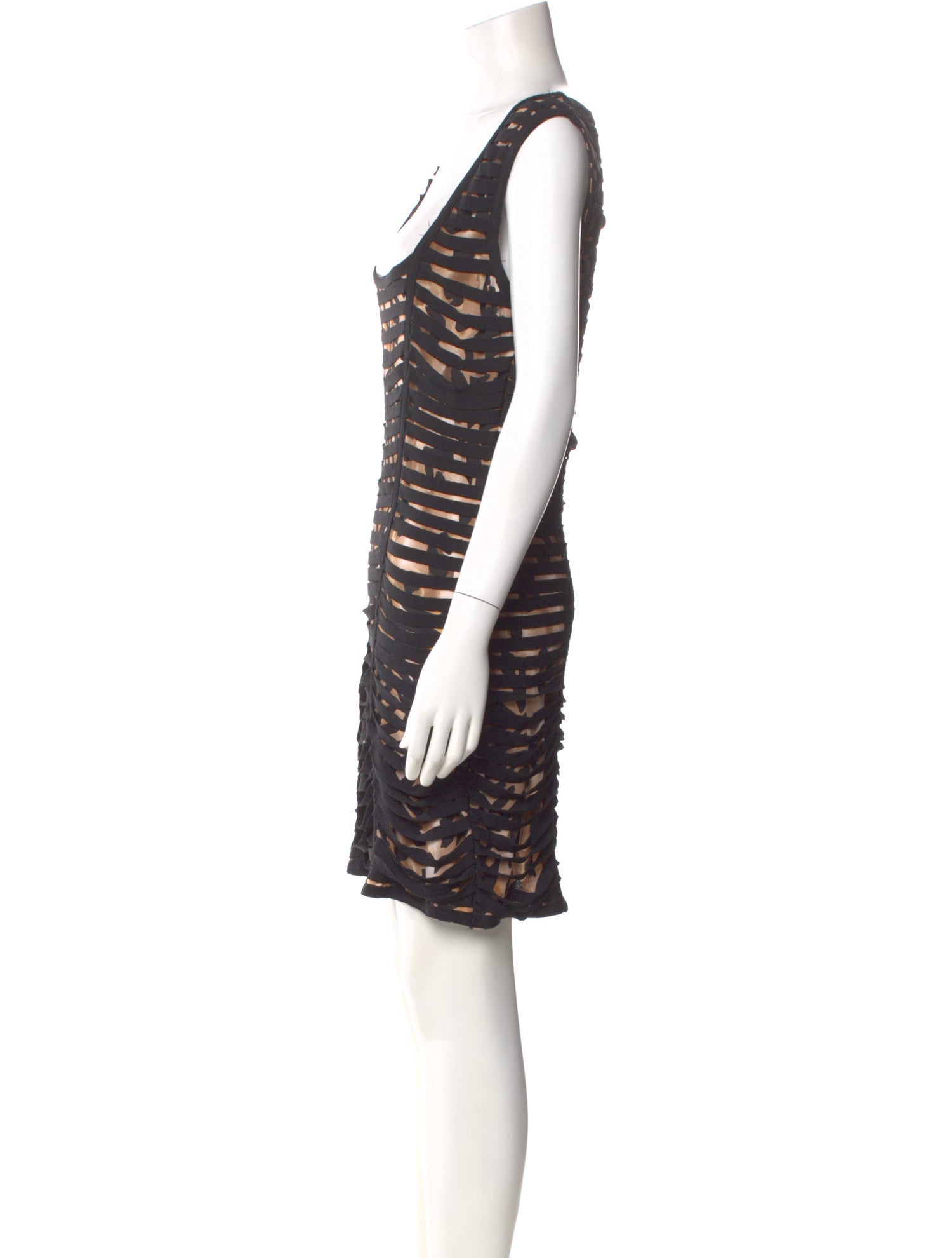 slim fit dress slacks Nylah Beaded Halter Mini Dress - Gold