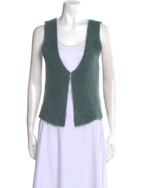 Aisling Camps Kid Mohair V-Neck Top