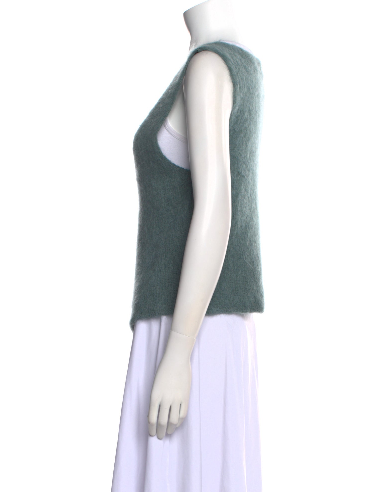 Aisling Camps Kid Mohair V-Neck Top
