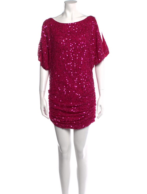 Aidan Mattox Sequin Mini Dress