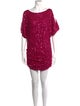 Aidan Mattox Sequin Mini Dress