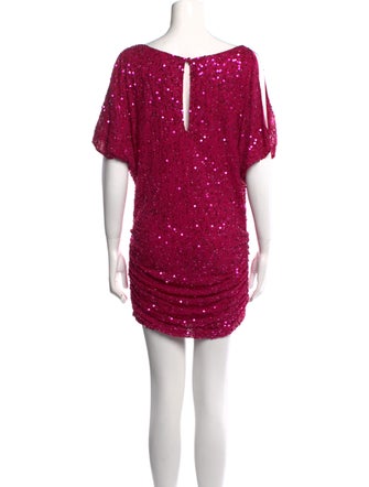 Aidan Mattox Sequin Mini Dress
