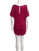 Aidan Mattox Sequin Mini Dress