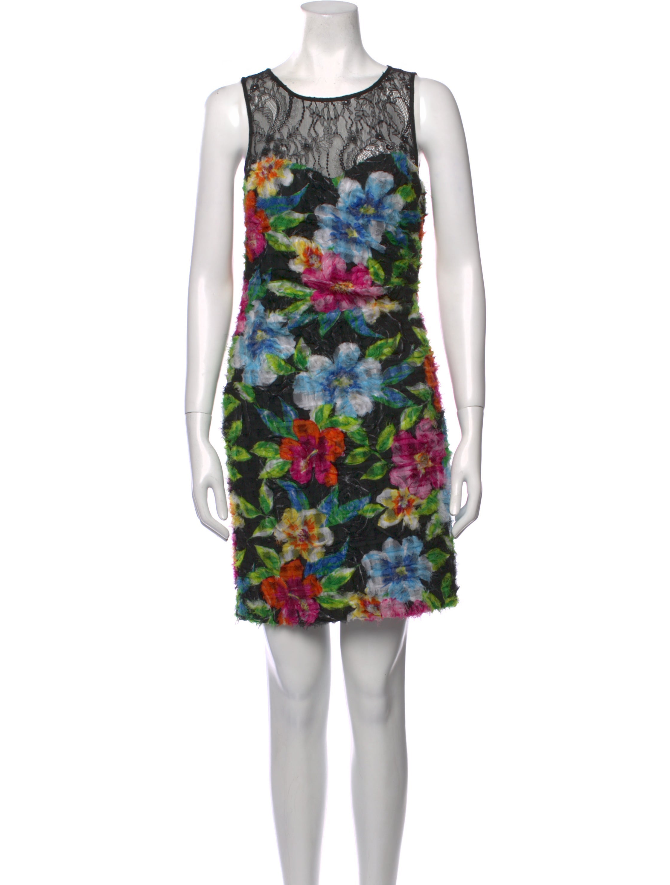 Aidan Mattox Scoop Neck Dress