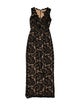 Aidan Mattox Lace Long Dress