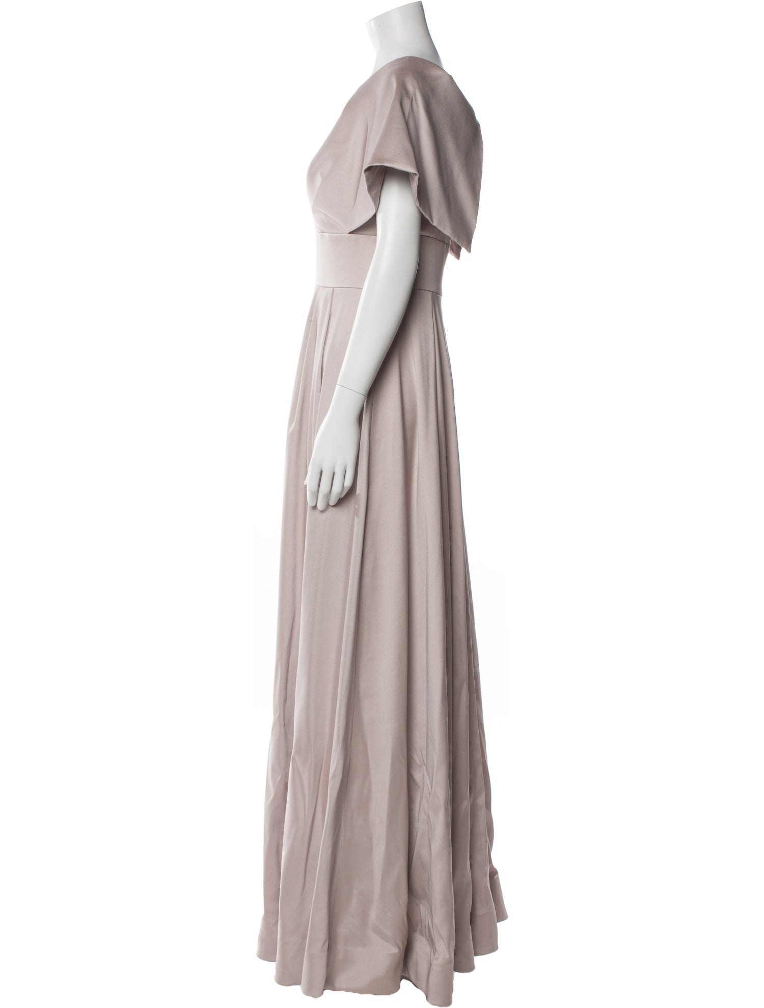 Aidan Mattox V-Neck Long Dress w/ Tags