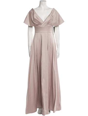 Aidan Mattox Dresses V-Neck Long Dress US 2 | XS