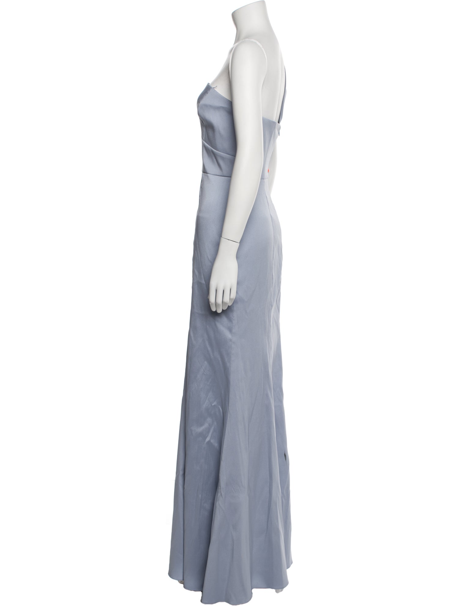 Aidan Mattox One-Shoulder Long Dress w/ Tags