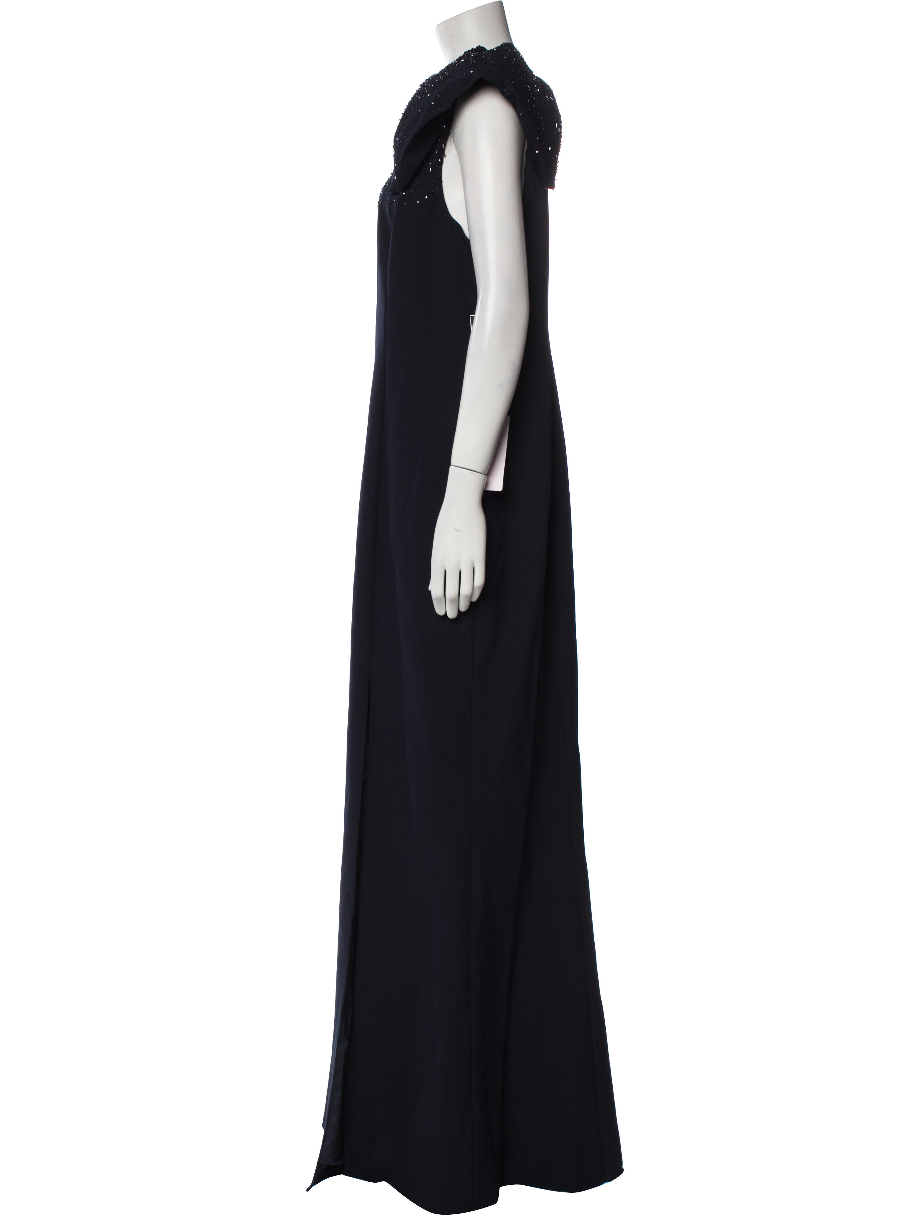 Aidan Mattox One-Shoulder Long Dress w/ Tags