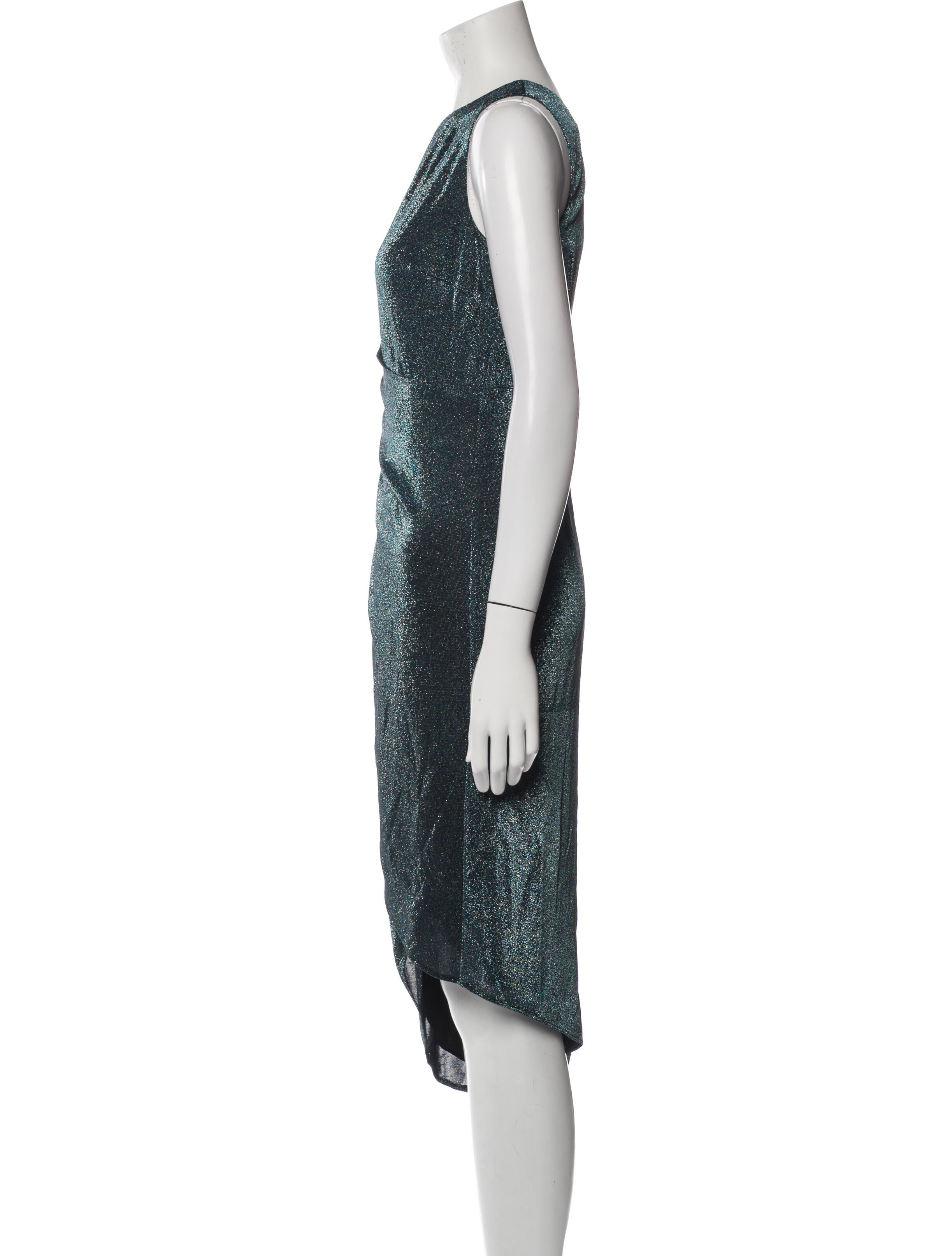 Aidan Mattox Nylon Knee-Length Dress